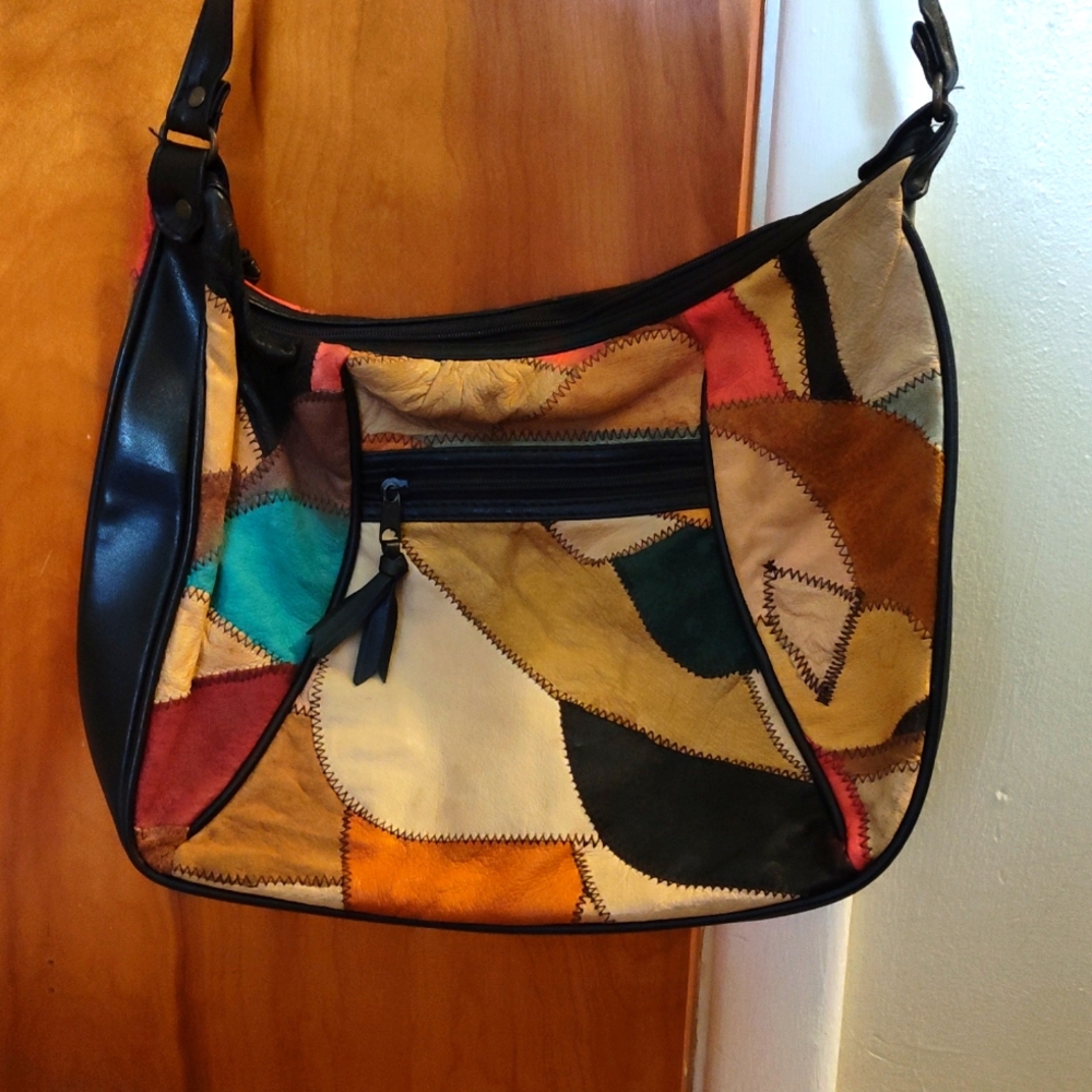 Vintage 70s Patchwork Purse